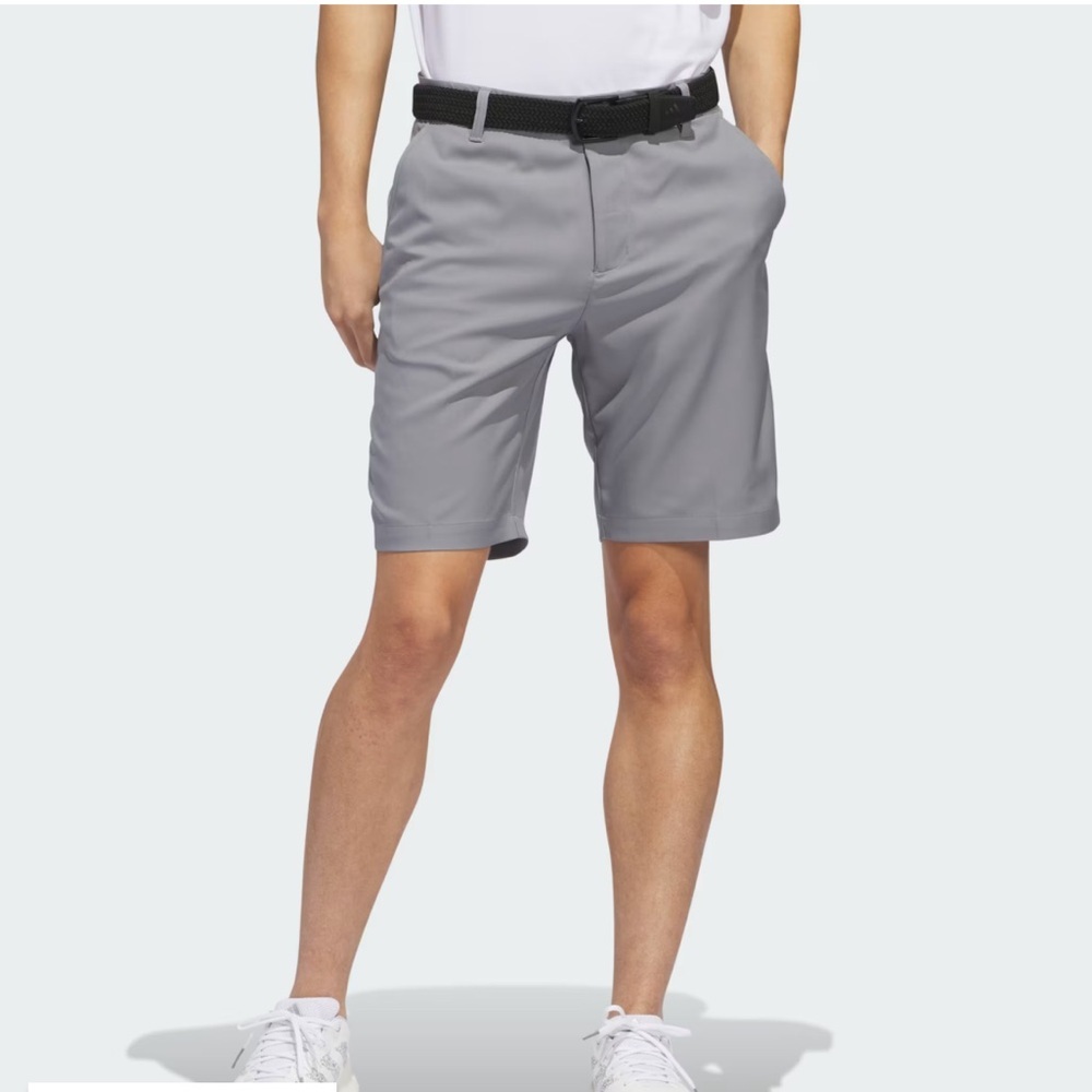 Men's Adidas Gray Golf Shorts